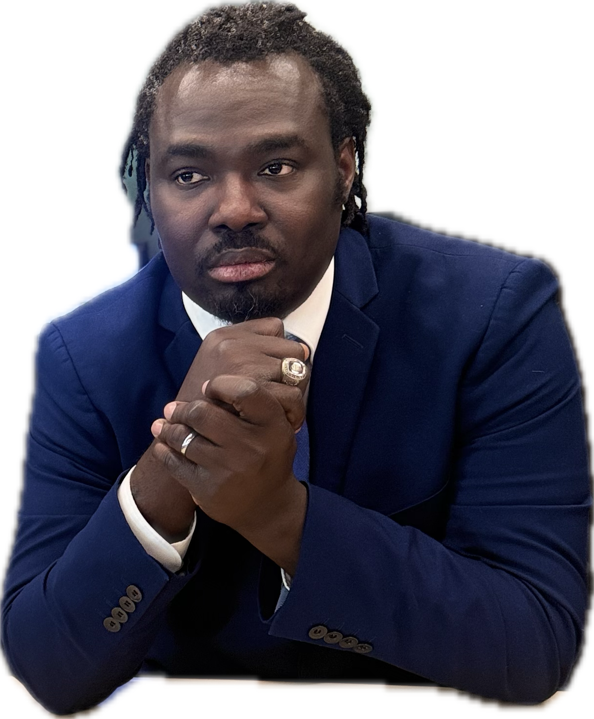 Click to swap photos Portrait of Alabi Adenekan